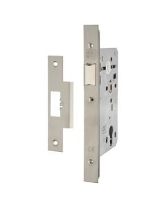 Union HD72LA-S DDA 60mm Backset Mortice Latch Satin