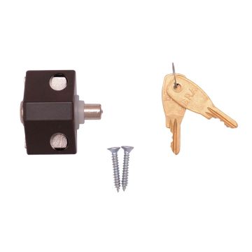 Era 100-22 Brown Patio Door Lock Cut Key