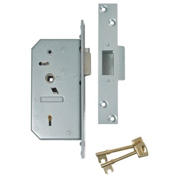 Union 3R35X Escape Deadlocking Latch Satin R.Hand (Chubb At Heart)