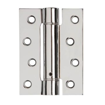 Excel Spring Hinge 102 X 76mm Polished Chrome 3 Hinge Pack