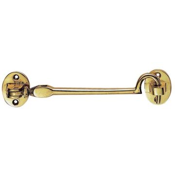 Aa61 Polished Brass 102Mm Cabin Hook