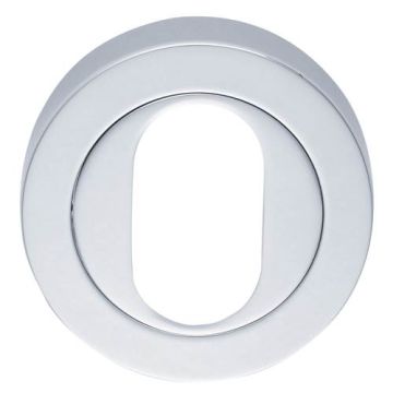 Aa2 P.Chrome Oval Concealed Key Hole Cover