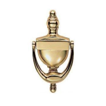 M38/B Polished Brass 203Mm Victorian Urn Door Knocker