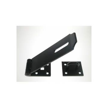 617 76Mm Black Japanned Safety Hasp & Staple