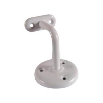 236 White 76mm Handrail Bracket