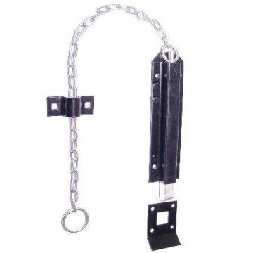 Ref 66 210Mm Black Japanned Chain Bolt