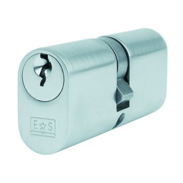 Eurospec 80mm Oval Double Cylinder Lock