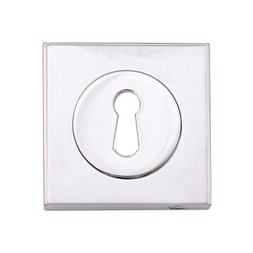 Fortessa P.Chrome Square Lever Key Hole Cover