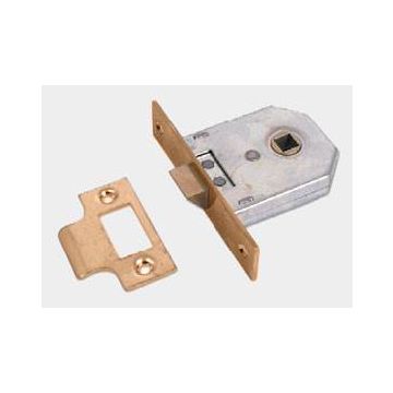 Union 2642 102MM P.Brass Mortice Door Latch