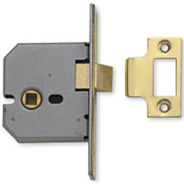 Union 2677 76MM P.Brass Mortice Door Latch