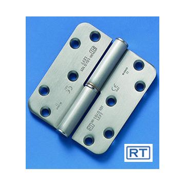 H101-Lr 100 X 88Mm B.Z.P. Left Hand Hi-Load Lift Off Hinge