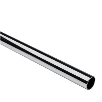 19mm Chrome Tube on Steel 1000mm Length