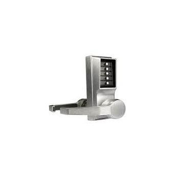 Unican Ll1011-26D Satin Chrome Left Hand Lever Handle Digital Door Lock