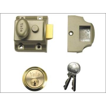 Yale 706 40mm Traditional Nightlatch Bronze/PB