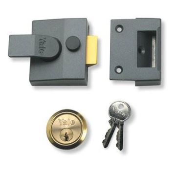 Yale 84 40mm Non Deadlocking Nightlatch DMG/PB