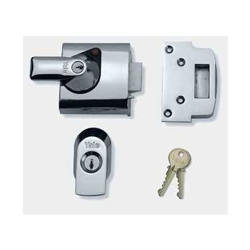 Yale PBS1 60mm High Security Nightlatch BS3621 Chrome