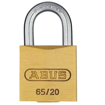 Abus 65/20 Brass Padlock