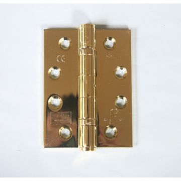 14882 102 X 76 X 3Mm P.Brass Ball Bearing Door Hinge Grade 13 Ce Marked