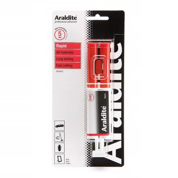 Araldite Rapid Adhesive Syringe 24ml