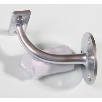 AA84 Satin Chrome 63mm Handrail Bracket