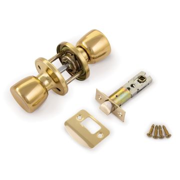 Era Passage Door Knob Set P.Brass 170-31