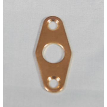 Era 442-36 50Mm Brass Flat Escutcheon