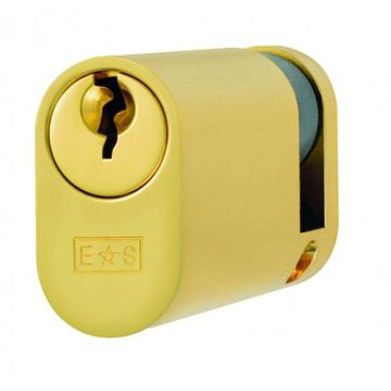 Eurospec 40mm Oval Single Cylinder Lock