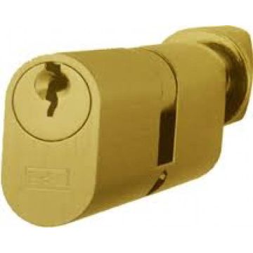 Eurospec 70mm Oval Cylinder & Turn Lock