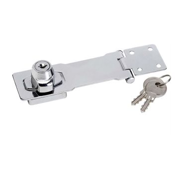 369Sp 115Mm Locking Hasp & Staples Chrome