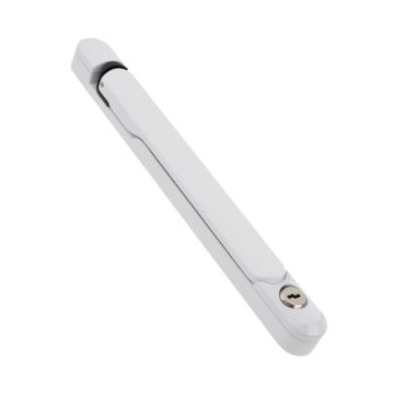 Jackloc Inline Espag Handle 30mm Spindle White