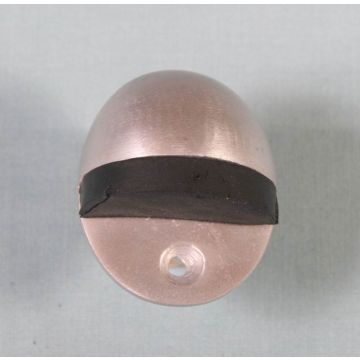 1705 Satin Aluminium Oval Shield Door Stop