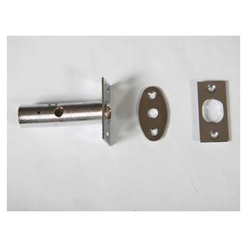 60mm Polished Chrome Mortice Security Bolt