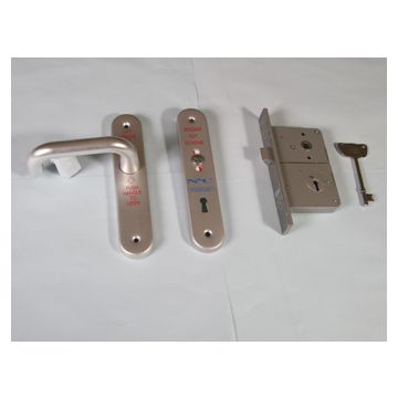 Ho1485.03 Left Hand Radar Lockset Aluminium 1 Keyed