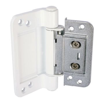 Trojan 3D Composite Door Hinge White