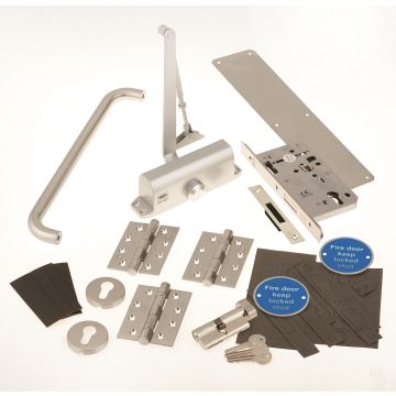 Union Deadlock Fire Door Kit