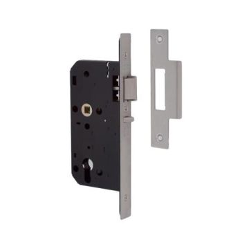 Union L2C25S DDA 55mm Backset 72mm C/C Euro Deadlocking Nightlatch Satin