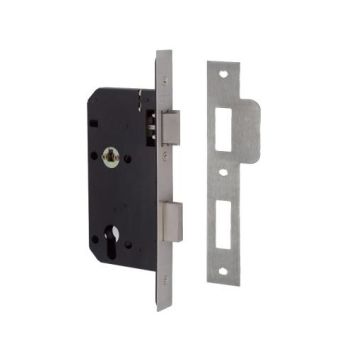 Union L2C26S DDA 55mm Backset 72mm C/C Euro Escape Lock Satin