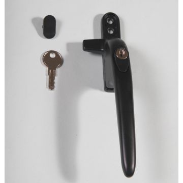 Virage CB09BKR 9mm Black RH Locking Cockspur Window Handle