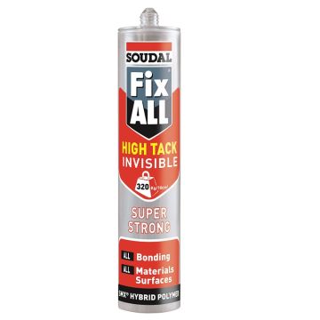 Fix All High Tack Invisible Super Strong Adhesive & Sealant 290ml