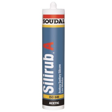 Silirub A Multi-Purpose Silicone Sealant S1 Fungicide Clear 295ml