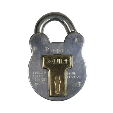 Squire 440 4Lever Galvanised Padlock 50mm