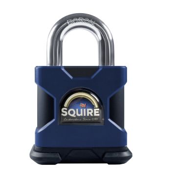 Squire SS50S 50mm Stronghold Padlock Solid Steel Open Shackle