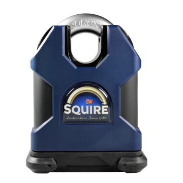 Squire SS65CS 65mm Padlock Solid Steel Closed Shackle