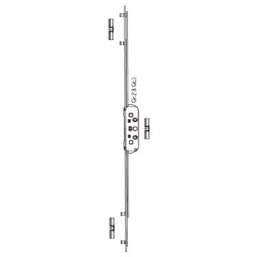 Maco r.a.i.l ma202702sc 800mm espagnolette window lock