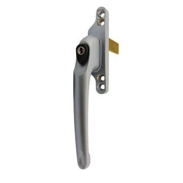 Cego Cadenza Locking Window Handle Left Hand Satin Chrome