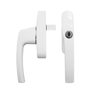 Tilt & Turn Window Handle Locking White