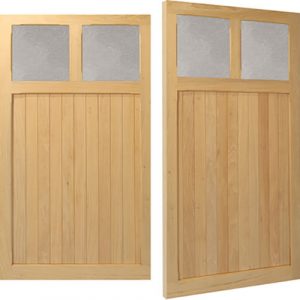 Woodrite Hatton side hinged timber garage door